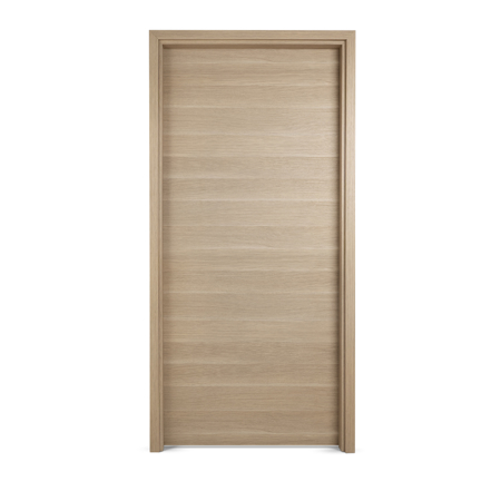 Urban Door Liso White Oak 2'-6" x 6'-8" Pre-Hung Interior Left