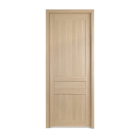 Urban Door Classico White Oak 2'-4" x 6'-8" Pre-Hung Interior Right