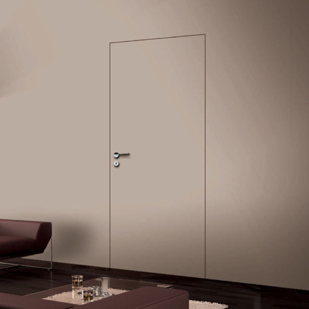 Frameless Modern Interior Door Filo Muro Individuale 2'8" x 6'8"