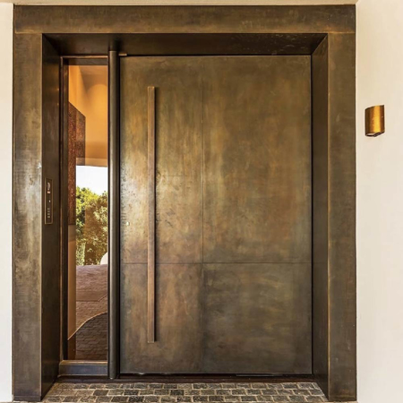 Bronze Glow Entrance Door