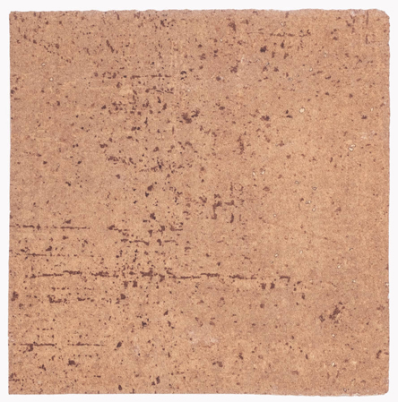 Italian Porcelain Tile Terra Crea Mattone Spakko 6"X6" 3/8" Natural