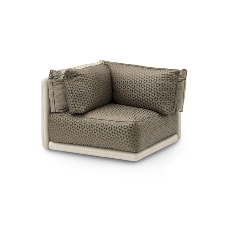 Island Corner Unit Seat Sofa Fabric