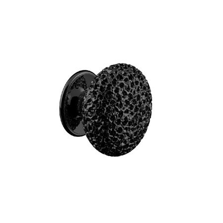 Coral Synth Ross Lovegrove Door Knob, Hero Mirror Black