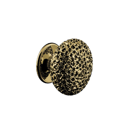 Coral Synth Ross Lovegrove Door Knob, Hero Mirror Gold