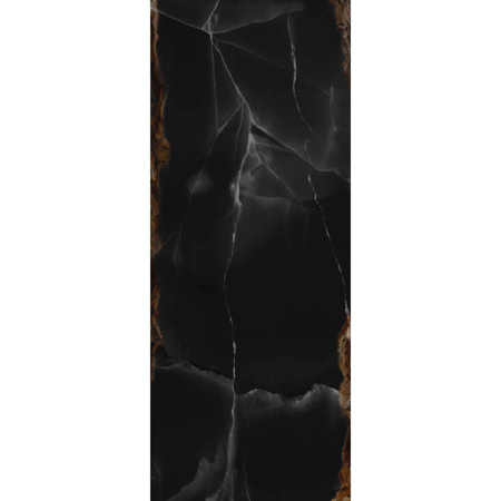 Onice Black 47,2"x118"1/4 Polished Porcelain Tile