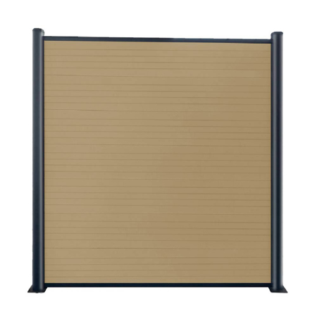 Orizonte WPC Teak Fence 72"x72"