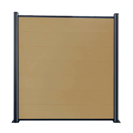 Orizonte WPC Teak Fence 72"x96"