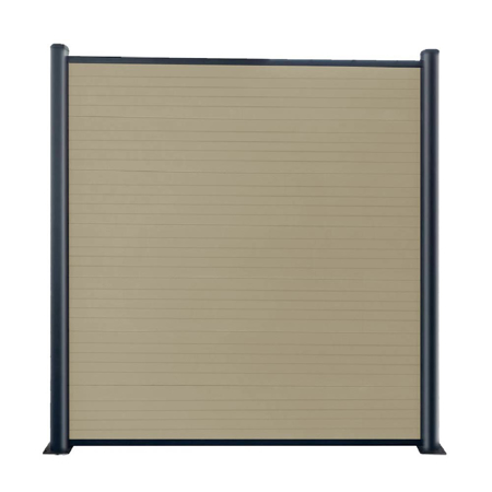 Orizonte WPC Oak Fence 72" x 72"