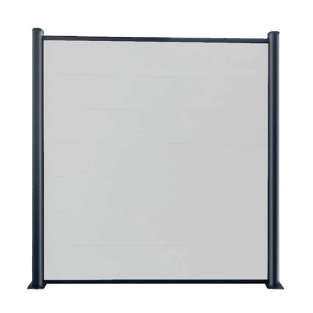 Orizonte WPC Light Grey Fence 72" x 96"