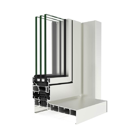 COR 70 OC Half - Hidden Sash Hinged Window and Door Systems