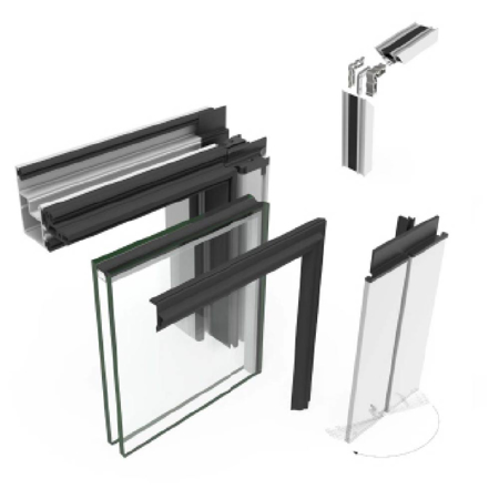 Hinged Window and Door Systems COR 70 Evolution