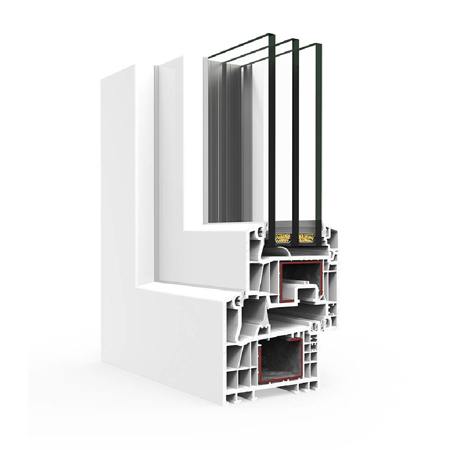 PVC A 84 Hinged
