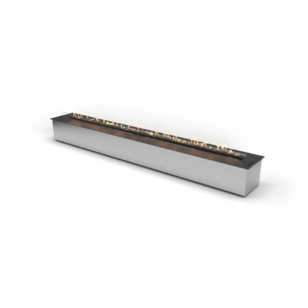 Automatic Ethanol Burner With BEV Technology FLA4 78.3"