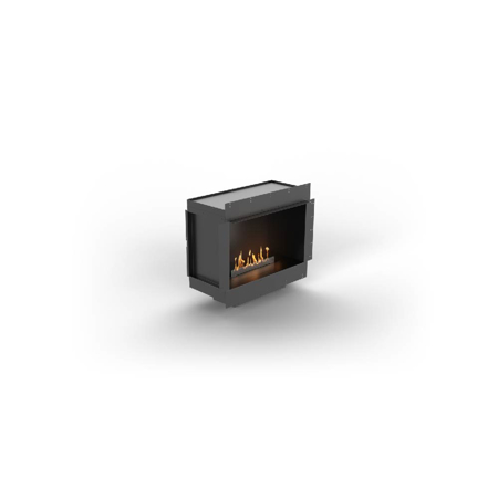 Single-Sided Bioethanol Fireplace with FLA4 23 1/4" Burner, Forma 32"