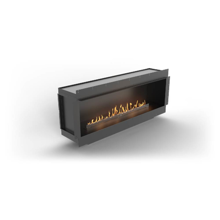 Single-Sided Fireplace With FLA4+ 58.7" Burner, Forma 72"