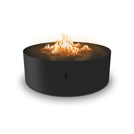 Freestanding Outdoor Star-Shaped Gas Fireplace Galio Black