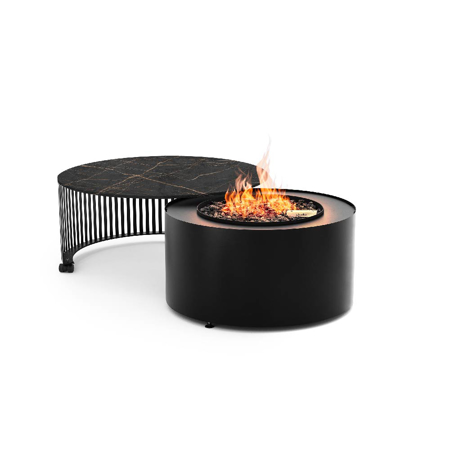 Outdoor Gas Fireplace Pivot Table Laurent