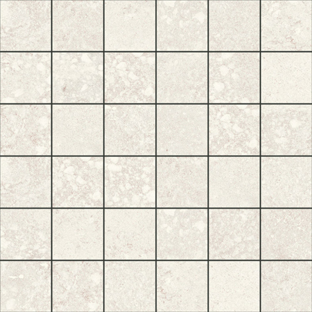 Ronda Ivory 5x5 11,71”x11,71” Non-Slip Mosaico Porcelain Tile