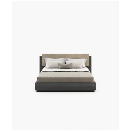 Teri Bed, Grey Eucalyptus Veneer Matte