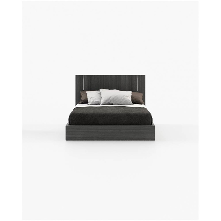 Duane Bed, Grey Eucalyptus Veneer Matte