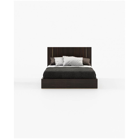 Duane Bed, Smoked Eucalyptus Veneer Matte