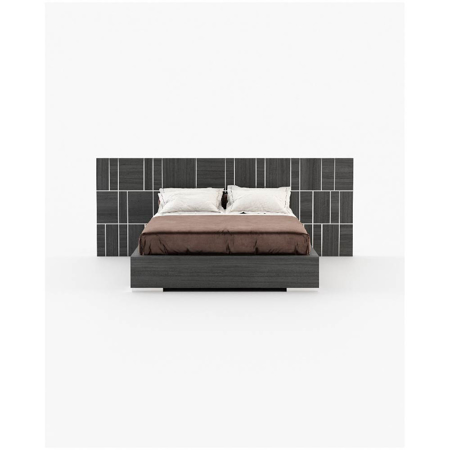 Jackson Bed, Grey Eucalyptus Veneer Matte