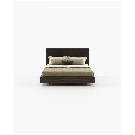 Maia Bed, Smoked Eucalyptus Veneer Matte