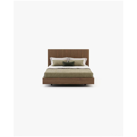 Maia Bed, Walnut Veneer Matte