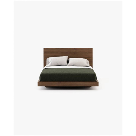 Uso Bed, Walnut Veneer Matte