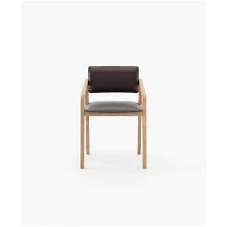 Mull Chair With Arms, Athens Dark Brown