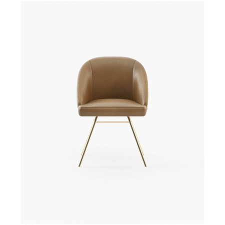 Loren Chair, Seoul Camel Leather