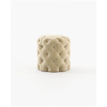 Bur Samll Pouf, Vienna Beige