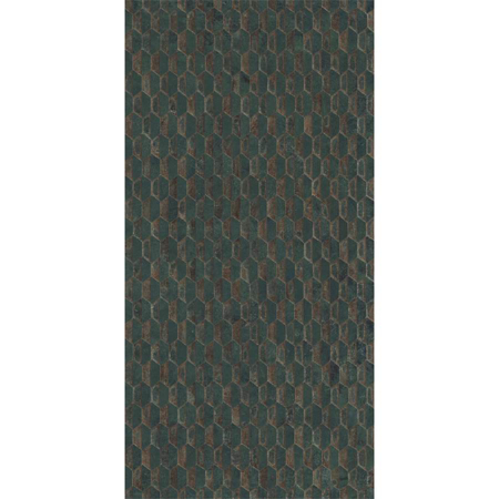 Mosaic Steel Black 12" x 12", 3/8" Natural Porcelain Tile