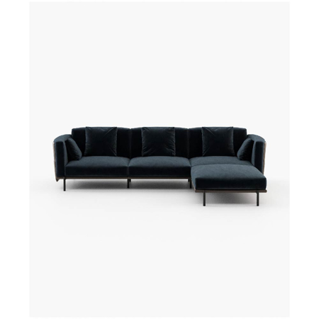Foster Sofa Modular With Chaise, Vienna Deep Blue