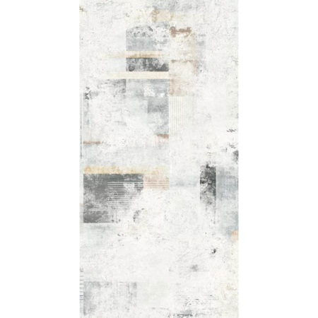 Stucco White Decor 19.69"x39.37" Porcelain Tile