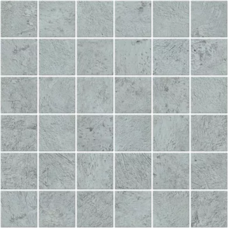 Stucco Blue Natural Mosaic 11.71"x11.71" Porcelain Tile