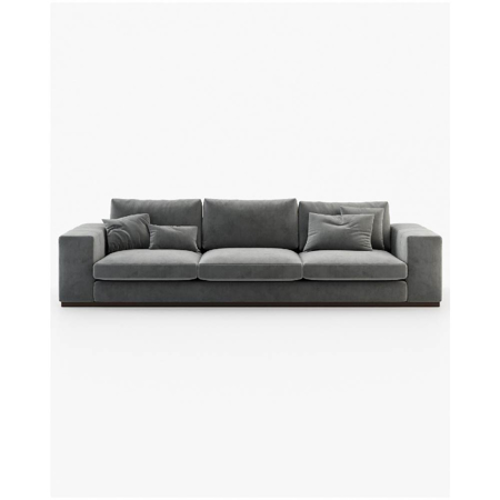 Charlie 3 Seater Sofa, Vienna Anthracite