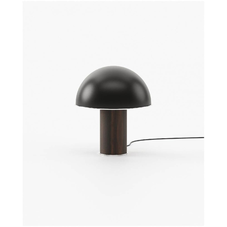 Franklin Table Lamp, Smoked Eucalyptus Veneer Matte