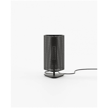 Walker Table Lamp, Smooth Black Iron