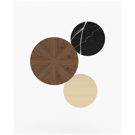 Jackson's Wall Lamp, Walnut Veneer Matte