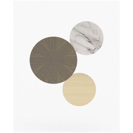 Jackson's Wall Lamp, Aged Oak Veneer Matte