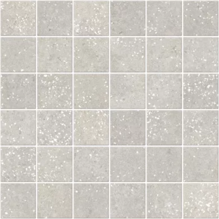 Muro Grey Natural Mosaic 11.71"x11.71" Porcelain Tile