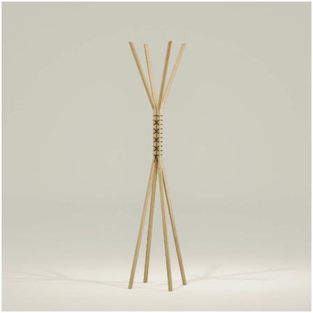 Cancan Coat Stand Oak
