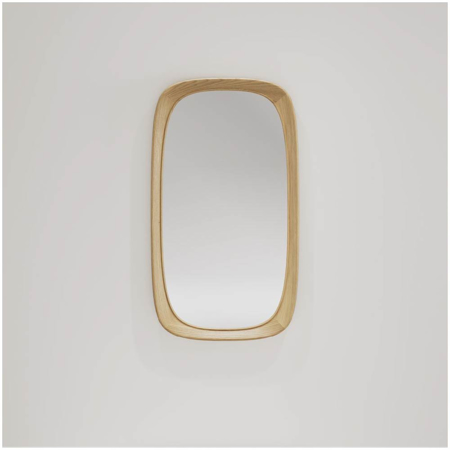 Sixty'S Mirrors Oak 45.3" x 25.6"