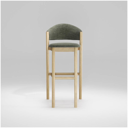 Caravela Bar Stool Oak 18.3"