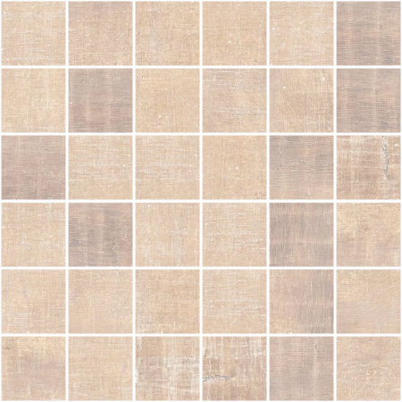 Reggia Beige Patinato Mosaic 11.71"x11.71" Porcelain Tile