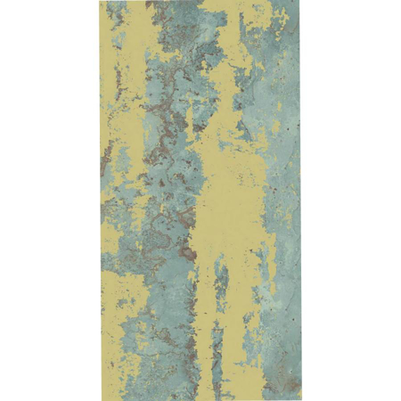 Mirror Zinc Polished 23.45"x46.97" Porcelain Tile