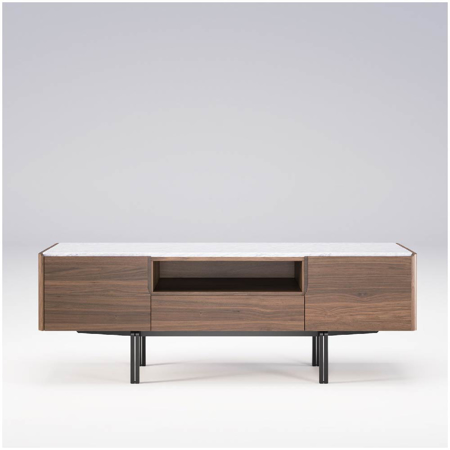 Panamá Media Unit Walnut Premium Marble