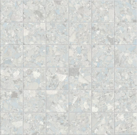 Momentum Blue Natural Mosaic 11.71"x11.71" Porcelain Tile