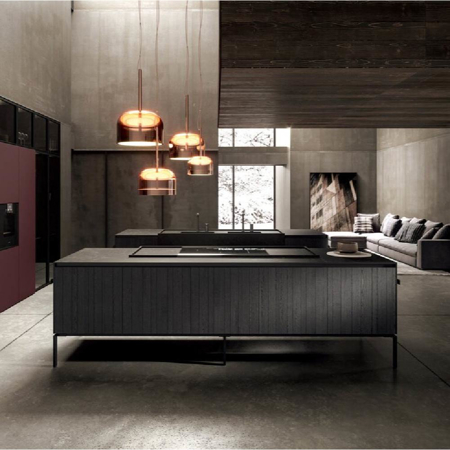 Modern Italian Suspended Kitchen Design Regula